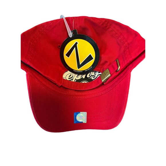 UW Wisconsin Badgers Zephyr Embroidered Cotton Adjustable Strap Red Hat Cap NCAA - Picture 3 of 12